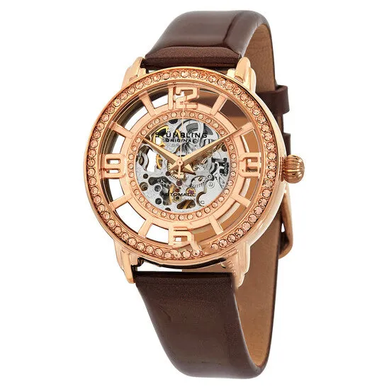 JMS always Watches Original Stuhrling Original Legacy Automatic Rose Gold Dial Ladies Watch M13606 JMS always Watches Original Stuhrling Original Legacy Automatic Rose Gold Dial Ladies Watch M13606