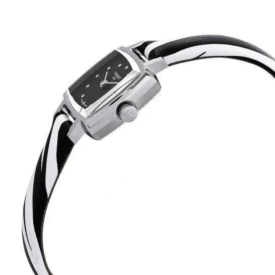 JMS always Watches Original Tissot Lovely Quartz Diamond Black Dial Ladies Watch T0581091705600 JMS always Watches Original Tissot Lovely Quartz Diamond Black Dial Ladies Watch T0581091705600