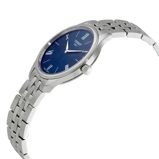 JMS always Watches Original Tissot Tradition 55 Quartz Blue Dial Ladies Watch T0632091104800 JMS always Watches Original Tissot Tradition 55 Quartz Blue Dial Ladies Watch T0632091104800