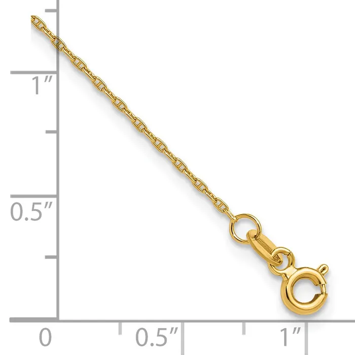 MDS PreStyled Sets 14K Yellow Gold 105mm Mariners Link Chain nan MDS PreStyled Sets 14K Yellow Gold 105mm Mariners Link Chain nan