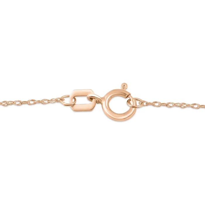 Necklaces Goldia Oval Ruby and 005 CT TW Natural Diamond Frame Layered Cross Pendant in 10K Rose Gold Necklaces Goldia Oval Ruby and 005 CT TW Natural Diamond Frame Layered Cross Pendant in 10K Rose Gold