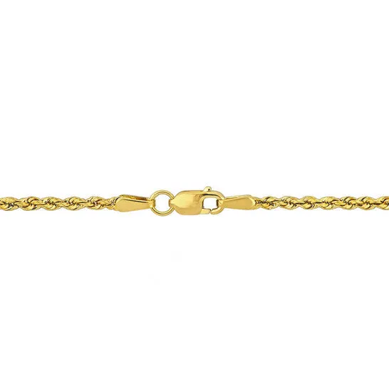 Necklaces JMS always Original Amour 19mm Super Ultra Light Hollow Rope Chain Necklace in 14k Yellow Gold 18 in Necklaces JMS always Original Amour 19mm Super Ultra Light Hollow Rope Chain Necklace in 14k Yellow Gold 18 in