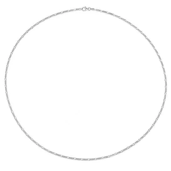 Necklaces JMS always Original AMOUR 22mm Figaro Chain Necklace In Sterling Silver 24 In Necklaces JMS always Original AMOUR 22mm Figaro Chain Necklace In Sterling Silver 24 In