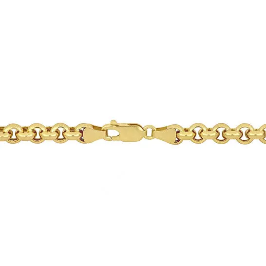 Necklaces JMS always Original AMOUR 53mm Mm Rolo Station Link Necklace In 14K Yellow Gold 24 In Necklaces JMS always Original AMOUR 53mm Mm Rolo Station Link Necklace In 14K Yellow Gold 24 In