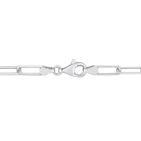 Necklaces JMS always Original AMOUR 5mm Diamond Cut Paperclip Chain Necklace In Sterling Silver 24 In Necklaces JMS always Original AMOUR 5mm Diamond Cut Paperclip Chain Necklace In Sterling Silver 24 In