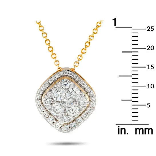 Necklaces Original LB Exclusive 14K Yellow Gold 10ct Diamond Necklace JMS always Necklaces Original LB Exclusive 14K Yellow Gold 10ct Diamond Necklace JMS always