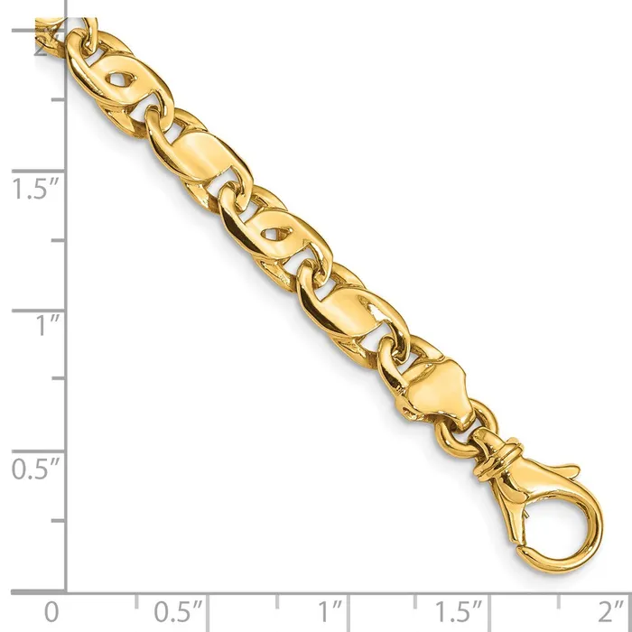 Necklaces Solid 14K Yellow Gold 580mm Polished Fancy Link Chain Necklace MDS Necklaces Solid 14K Yellow Gold 580mm Polished Fancy Link Chain Necklace MDS