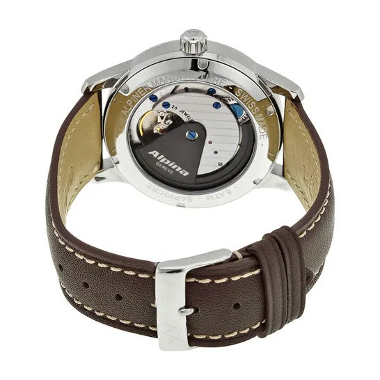 Original Alpina Manufacture Tribute To Alpina Kim Cream Opaline Dial Brown Leather Mens Watch AL710KM4E6 JMS always Watches Original Alpina Manufacture Tribute To Alpina Kim Cream Opaline Dial Brown Leather Mens Watch AL710KM4E6 JMS always Watches