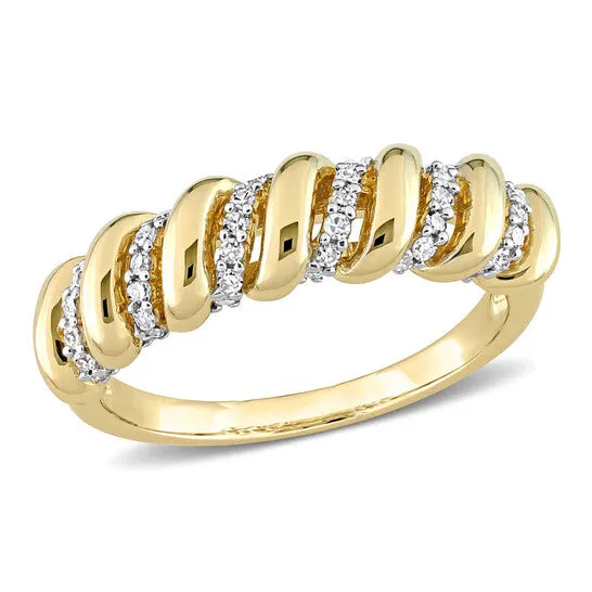 Original Amour 14k Yellow Gold 15 CT TDW Diamond Ring JMS always Rings Original Amour 14k Yellow Gold 15 CT TDW Diamond Ring JMS always Rings