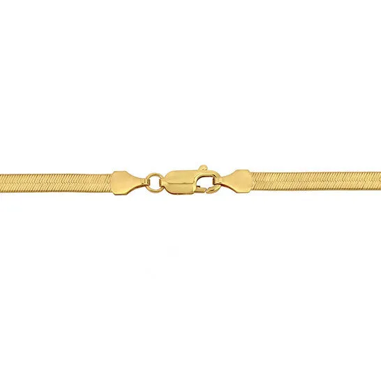 Original AMOUR 35mm Flex Herringbone Chain Necklace In 10K Yellow Gold 24 In JMS always Necklaces Original AMOUR 35mm Flex Herringbone Chain Necklace In 10K Yellow Gold 24 In JMS always Necklaces