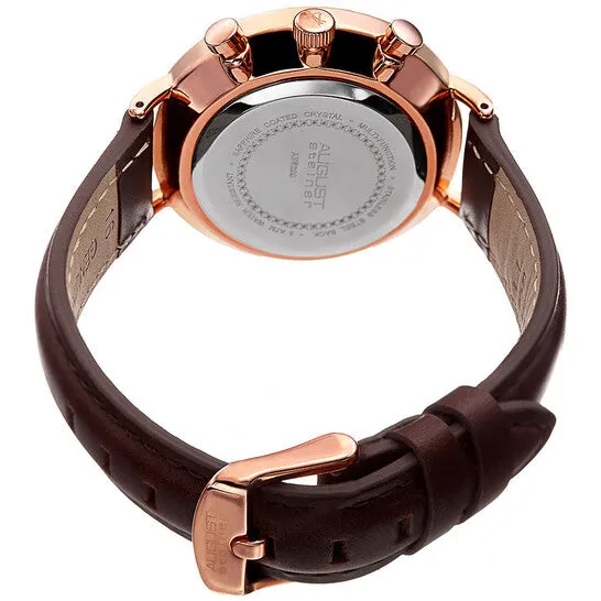 Original August Steiner Multifunction Silver Dial Ladies Watch AS8220BRRG JMS always Watches Original August Steiner Multifunction Silver Dial Ladies Watch AS8220BRRG JMS always Watches