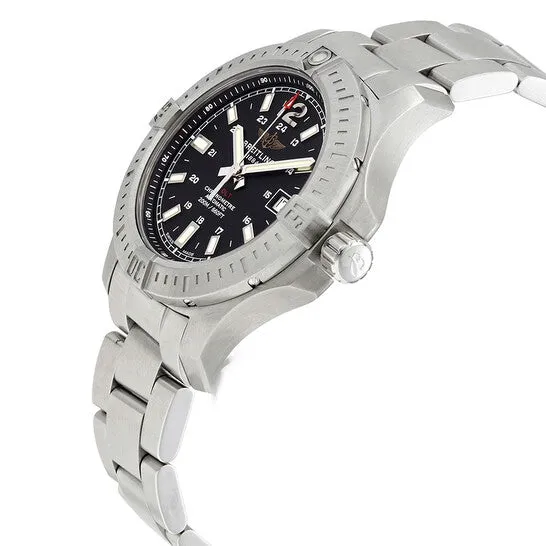 Original Breitling Colt Automatic Chronometer Black Dial Watch A17313101B1A1 JMS always Watches Original Breitling Colt Automatic Chronometer Black Dial Watch A17313101B1A1 JMS always Watches