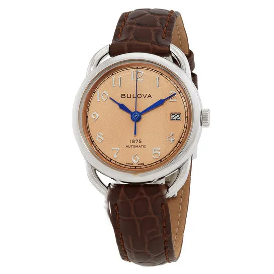 Original Bulova Commodore Automatic Ladies Watch 96M154 JMS always Watches