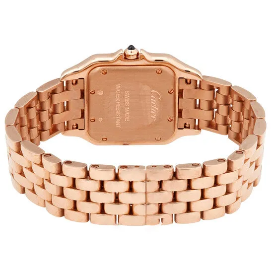 Original Cartier Panthere de Cartier Silver Dial 18kt Pink Gold Ladies Watch WGPN0007 JMS always Watches Original Cartier Panthere de Cartier Silver Dial 18kt Pink Gold Ladies Watch WGPN0007 JMS always Watches