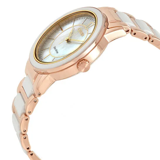 Original Citizen Chandler White Mother of Pearl Dial Ladies Watch EM074355D JMS always Watches Original Citizen Chandler White Mother of Pearl Dial Ladies Watch EM074355D JMS always Watches