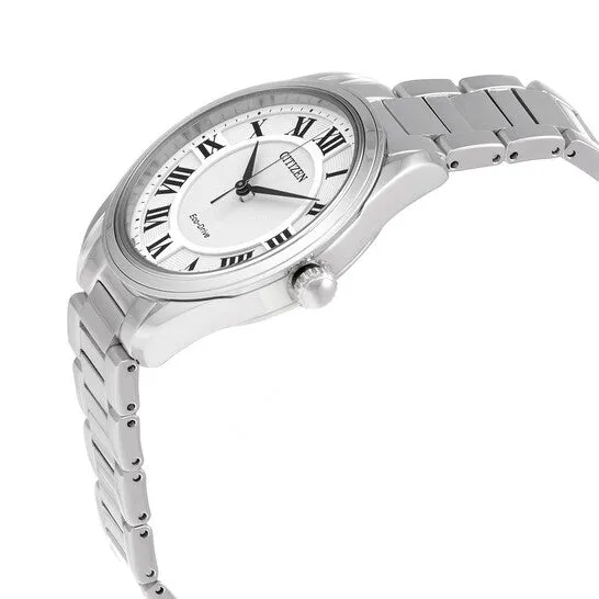 Original Citizen EcoDrive Arezzo White Dial Ladies Watch EM097053A JMS always Watches Original Citizen EcoDrive Arezzo White Dial Ladies Watch EM097053A JMS always Watches