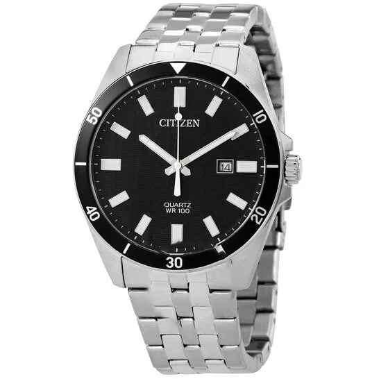Original Citizen Quartz Black Dial Stainless Steel Mens Watch BI505054E JMS always Bracelets Original Citizen Quartz Black Dial Stainless Steel Mens Watch BI505054E JMS always Bracelets