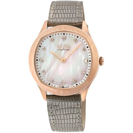 Original Gevril Morcote Diamond Mother of Pearl Dial Ladies Watch 10051 JMS always Watches Original Gevril Morcote Diamond Mother of Pearl Dial Ladies Watch 10051 JMS always Watches