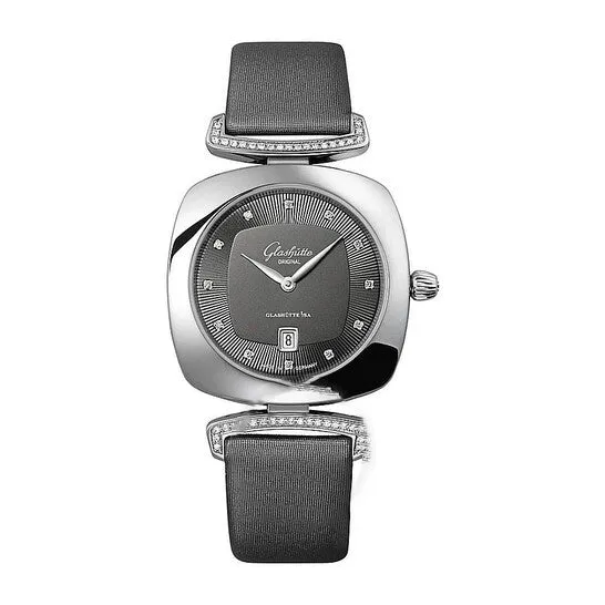Original Glashutte Pavonina Gray Dial Satin Diamond Ladies Watch 10301061202 JMS always Watches Original Glashutte Pavonina Gray Dial Satin Diamond Ladies Watch 10301061202 JMS always Watches