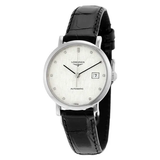 Original Longines Elegant Silver Diamond Dial Automatic Ladies Watch L43104772 JMS always Watches Original Longines Elegant Silver Diamond Dial Automatic Ladies Watch L43104772 JMS always Watches