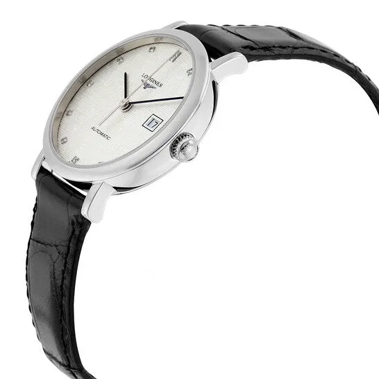 Original Longines Elegant Silver Diamond Dial Automatic Ladies Watch L43104772 JMS always Watches Original Longines Elegant Silver Diamond Dial Automatic Ladies Watch L43104772 JMS always Watches