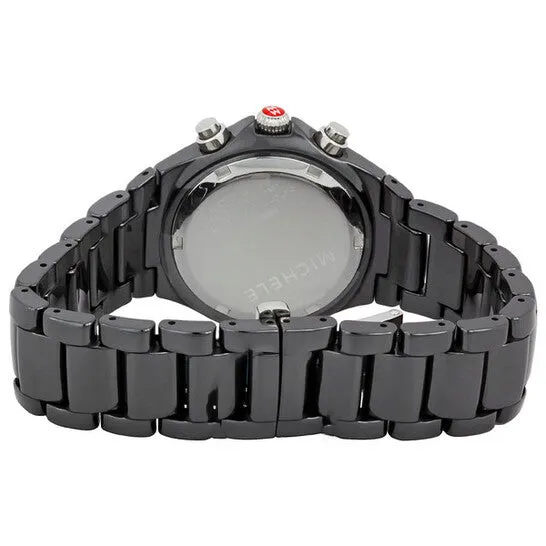 Original Michele Tahitian Ceramic Black Diamond Ladies Watch MWW12A000005 JMS always Watches Original Michele Tahitian Ceramic Black Diamond Ladies Watch MWW12A000005 JMS always Watches