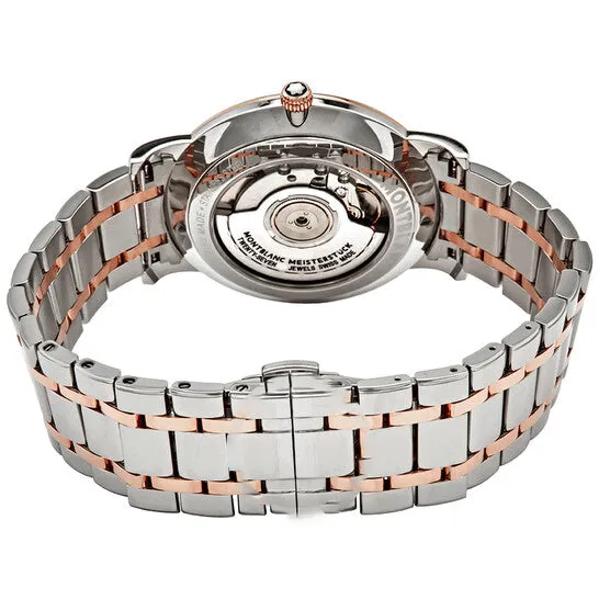 Original MontBlanc Star Classique Silver Dial Automatic Mens Steel and 18kt Rose Gold Watch 107916 JMS always Earrings Original MontBlanc Star Classique Silver Dial Automatic Mens Steel and 18kt Rose Gold Watch 107916 JMS always Earrings