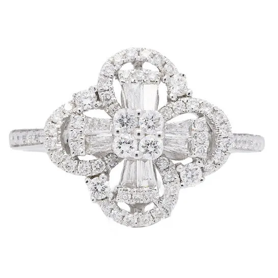 Original New J Collection Fine Jewellery Ring W Diamond68 Rddi 036 Ct8 Tpditapc 012 Ct18kw 291 Gm 18kt White Gold Silver JMS always Rings Original New J Collection Fine Jewellery Ring W Diamond68 Rddi 036 Ct8 Tpditapc 012 Ct18kw 291 Gm 18kt White Gold Silver JMS always Rings