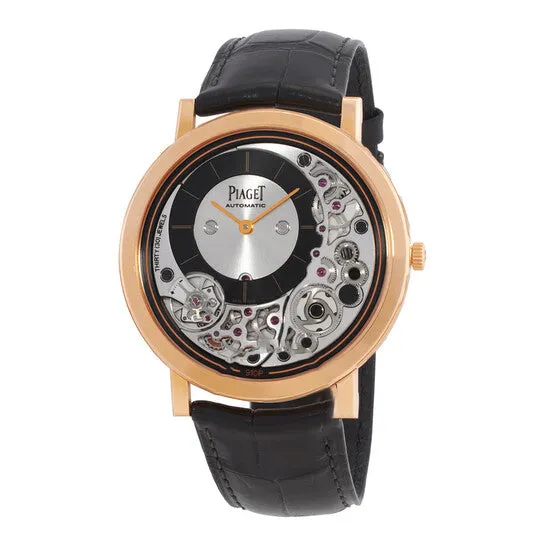 Original Piaget Altiplano Automatic Silver Dial 18kt Rose Gold Mens Watch G0A43120 JMS always Earrings Original Piaget Altiplano Automatic Silver Dial 18kt Rose Gold Mens Watch G0A43120 JMS always Earrings