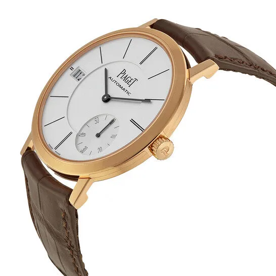 Original Piaget Altiplano Automatic Silver Dial Brown Leather Mens Watch G0A38131 JMS always Watches Original Piaget Altiplano Automatic Silver Dial Brown Leather Mens Watch G0A38131 JMS always Watches