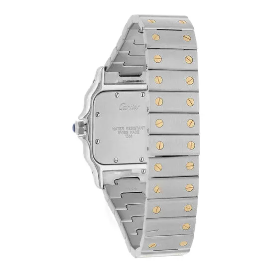 Original Preowned Cartier Santos Quartz Silver Dial Ladies Watch W20011C4 JMS always Watches Original Preowned Cartier Santos Quartz Silver Dial Ladies Watch W20011C4 JMS always Watches