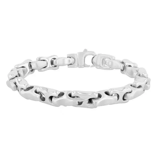 Original Robert Alton Stainless Steel High Polish Mariner Link Bracelet JMS always Bracelets Original Robert Alton Stainless Steel High Polish Mariner Link Bracelet JMS always Bracelets