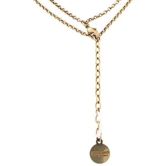 Original Roberto Cavalli Ladies Metallic Lucky Coin Choker Necklace JMS always Necklaces Original Roberto Cavalli Ladies Metallic Lucky Coin Choker Necklace JMS always Necklaces