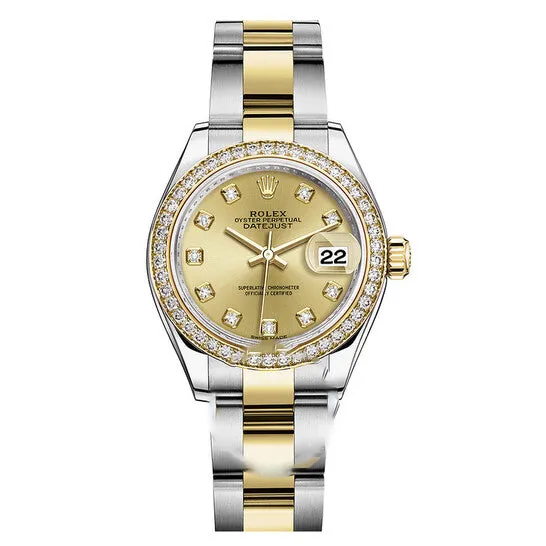 Original Rolex Lady Datejust Champagne Diamond Dial Automatic Watch 279383CDO JMS always Watches Original Rolex Lady Datejust Champagne Diamond Dial Automatic Watch 279383CDO JMS always Watches
