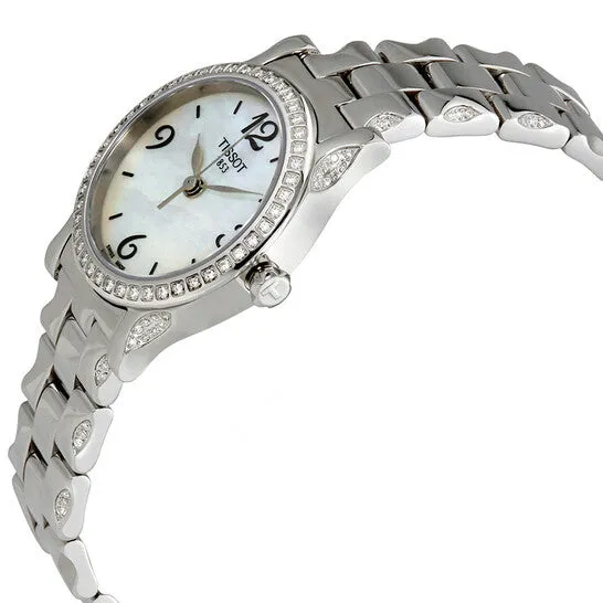 Original Tissot StylisT White Mother of Pearl Dial Diamond Ladies Watch T0282101111700 JMS always Watches Original Tissot StylisT White Mother of Pearl Dial Diamond Ladies Watch T0282101111700 JMS always Watches