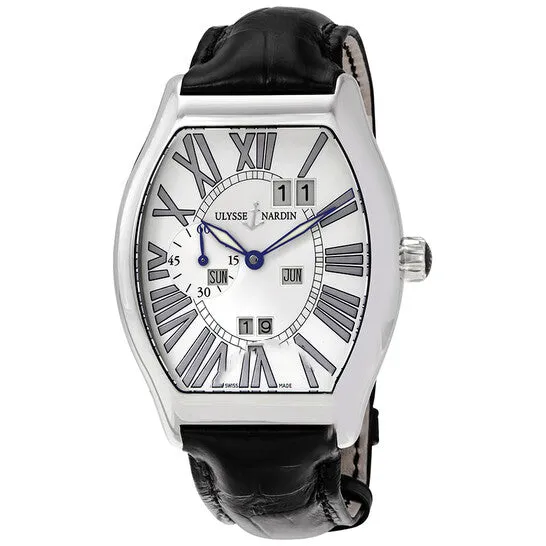 Original Ulysse Nardin Ludovico 18kt White Gold Automatic Perpetual Calendar Silver Dial Mens Watch 33048 JMS always Rings Original Ulysse Nardin Ludovico 18kt White Gold Automatic Perpetual Calendar Silver Dial Mens Watch 33048 JMS always Rings