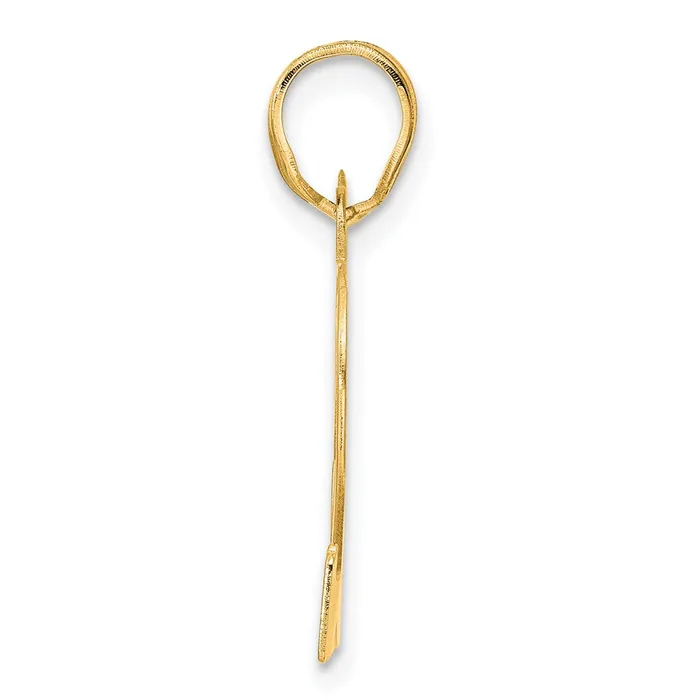 PreStyled Sets Goldia 14k Yellow Gold Polished Etched Number 82 Pendant
