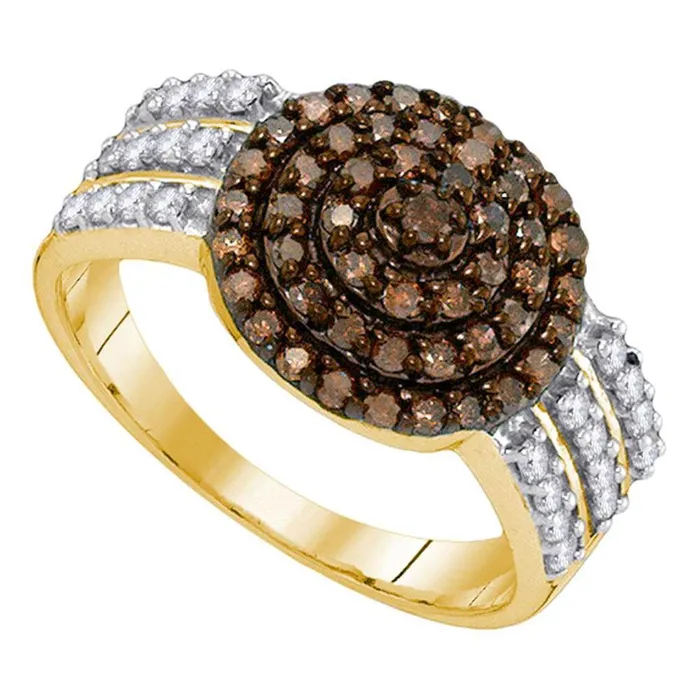Rings gndatlanta 34CTWDiamond BROWN RING