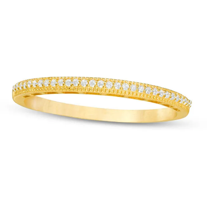 Rings Goldia 005 CT TW Natural Diamond Antique VintageStyle Wedding Band in Solid 10K Yellow Gold Rings Goldia 005 CT TW Natural Diamond Antique VintageStyle Wedding Band in Solid 10K Yellow Gold