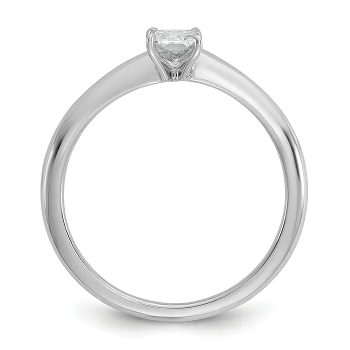 Rings Goldia 14k White Gold 12 Ct Lab Grown Diamond VSSI G Radiant Solitare Engagement Ring