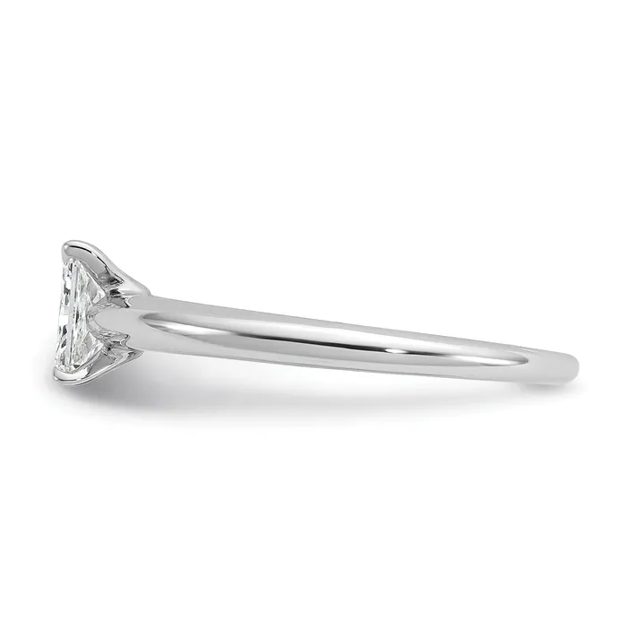 Rings Goldia 14k White Gold 12 Ct Lab Grown Diamond VSSI G Radiant Solitare Engagement Ring