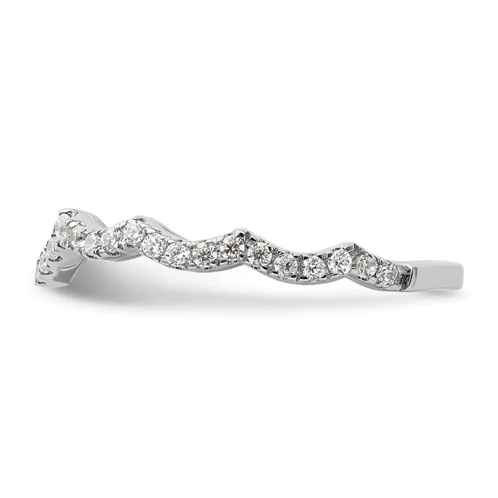 Rings Goldia 14k White Gold 13 Ct Lab Grown Diamond VSSI G Wedding Band Ring