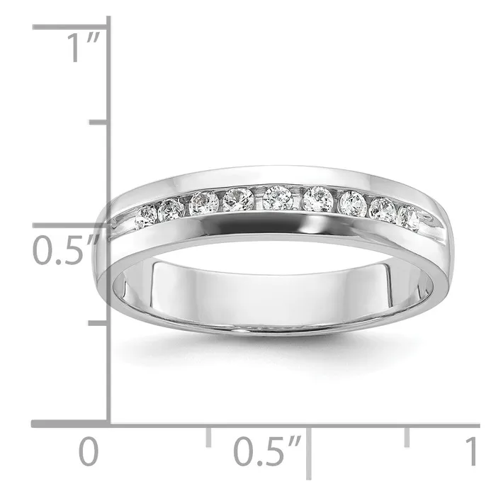 Rings Goldia 14k White Gold Mens Diamond Ring Mounting