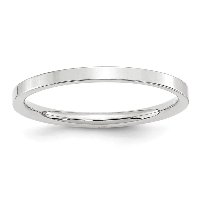 Rings Goldia Solid 10K White Gold 2mm Standard Flat Comfort Fit MensWomens Wedding Band Ring Size 9 Rings Goldia Solid 10K White Gold 2mm Standard Flat Comfort Fit MensWomens Wedding Band Ring Size 9
