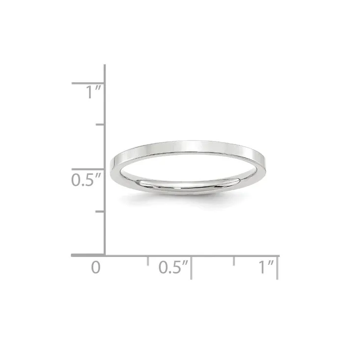 Rings Goldia Solid 10K White Gold 2mm Standard Flat Comfort Fit MensWomens Wedding Band Ring Size 9 Rings Goldia Solid 10K White Gold 2mm Standard Flat Comfort Fit MensWomens Wedding Band Ring Size 9