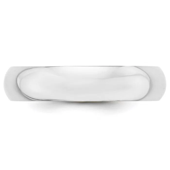 Rings Goldia Solid 10K White Gold 5mm Half Round MensWomens Wedding Band Ring Size 14 Rings Goldia Solid 10K White Gold 5mm Half Round MensWomens Wedding Band Ring Size 14