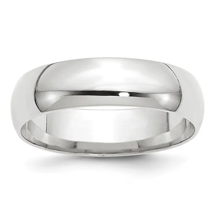 Rings Goldia Solid 10K White Gold 6mm Light Weight Comfort Fit MensWomens Wedding Band Ring Size 5 Rings Goldia Solid 10K White Gold 6mm Light Weight Comfort Fit MensWomens Wedding Band Ring Size 5