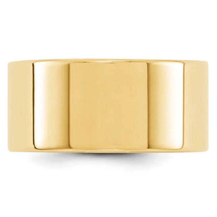 Rings Goldia Solid 10K Yellow Gold 10mm Light Weight Flat MensWomens Wedding Band Ring Size 115 Rings Goldia Solid 10K Yellow Gold 10mm Light Weight Flat MensWomens Wedding Band Ring Size 115