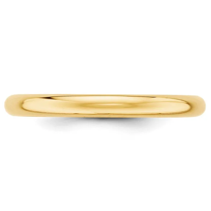 Rings Goldia Solid 10K Yellow Gold 25mm Half Round MensWomens Wedding Band Ring Size 105 Rings Goldia Solid 10K Yellow Gold 25mm Half Round MensWomens Wedding Band Ring Size 105