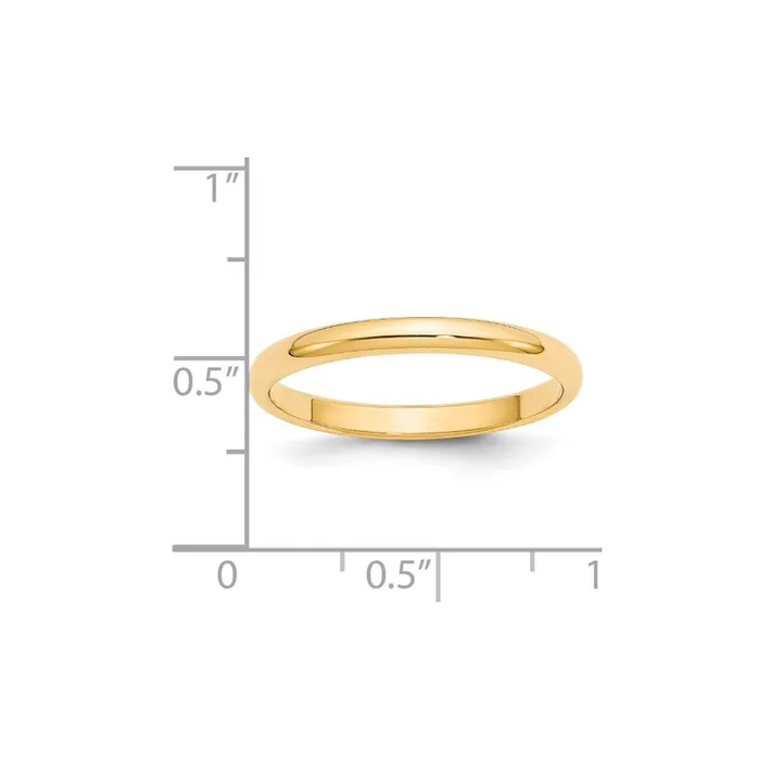 Rings Goldia Solid 10K Yellow Gold 25mm Half Round MensWomens Wedding Band Ring Size 105 Rings Goldia Solid 10K Yellow Gold 25mm Half Round MensWomens Wedding Band Ring Size 105